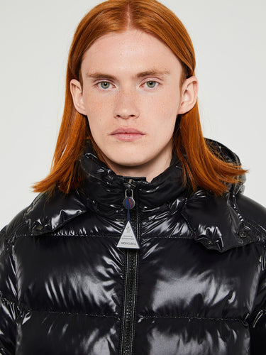 Moncler - Moncler Maya Short Down Jacket in Black