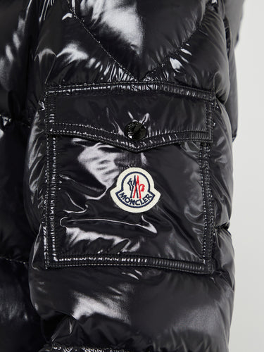 Moncler - Moncler Maya Short Down Jacket in Black
