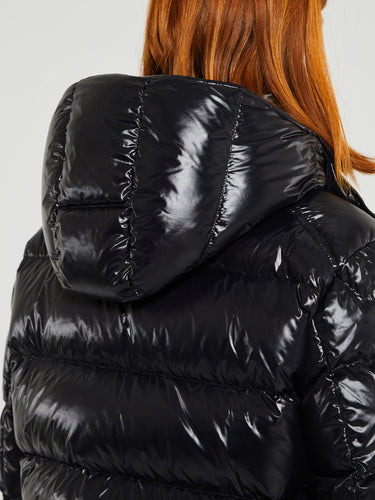 Moncler - Moncler Maya Short Down Jacket in Black