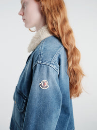 Moncler - Denim Shirt in Medium Blue