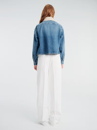 Moncler - Denim Shirt in Medium Blue