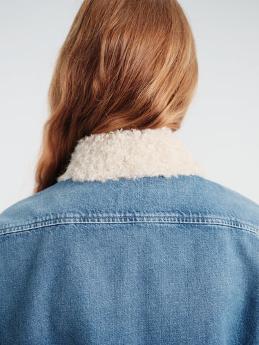 Moncler - Denim Shirt in Medium Blue