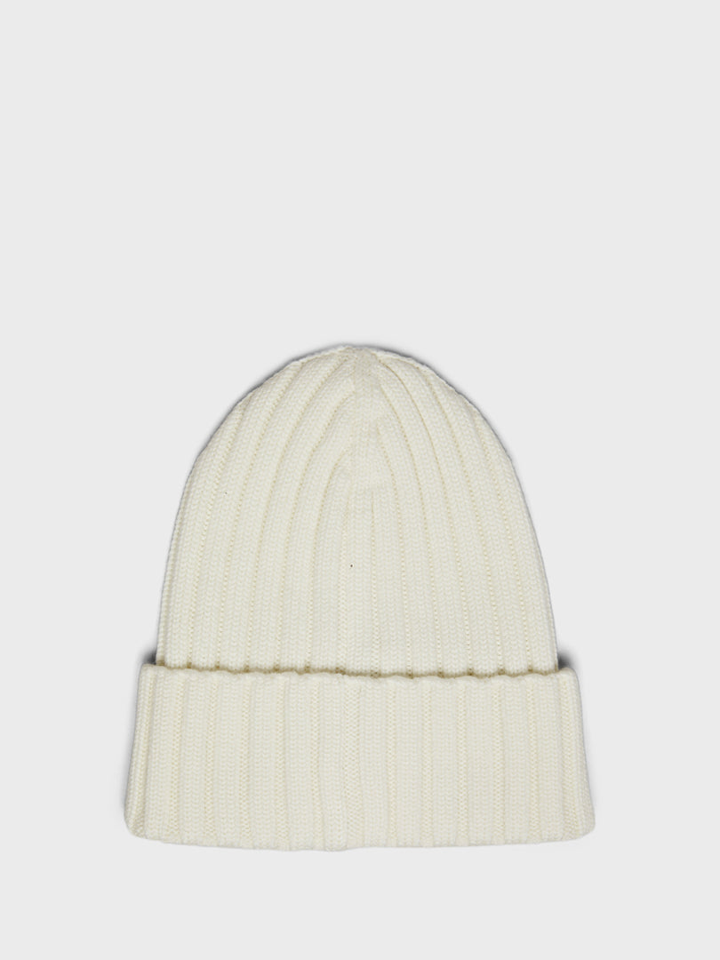 Moncler - Berretto Tricot Hat in White