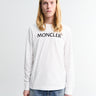 Moncler - Long Sleeved T-shirt in White