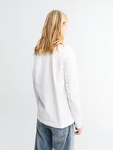 Moncler - Long Sleeved T-shirt in White