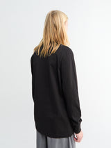 Moncler - Long Sleeve T-shirt in Black