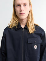 Moncler - Camicia Jacket In Navy