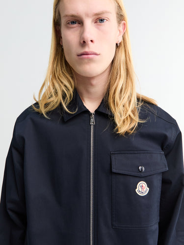 Moncler - Camicia Jacket In Navy