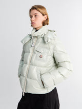Moncler - Andro Hooded Short Down Jacket in Green