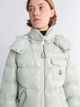 Moncler - Andro Hooded Short Down Jacket in Green