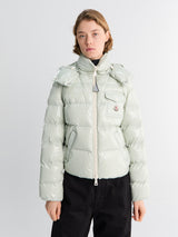 Moncler - Andro Hooded Short Down Jacket in Green