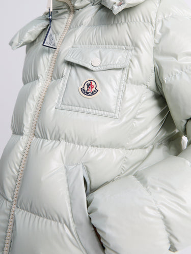 Moncler - Andro Hooded Short Down Jacket in Green