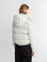 Moncler - Andro Hooded Short Down Jacket in Green