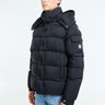 Moncler - Vezere Hooded Short Down Jacket in Black