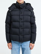 Moncler - Vezere Hooded Short Down Jacket in Black