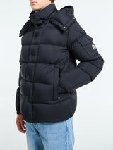 Moncler - Vezere Hooded Short Down Jacket in Black
