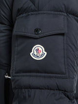 Moncler - Vezere Hooded Short Down Jacket in Black