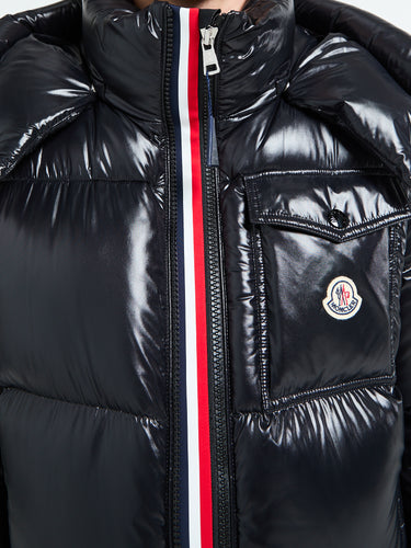 Moncler - Montbeliard Hooded Short Down Jacket in Black