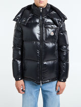 Moncler - Montbeliard Hooded Short Down Jacket in Black