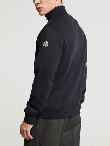 Moncler - Zip up Cardigan in Navy