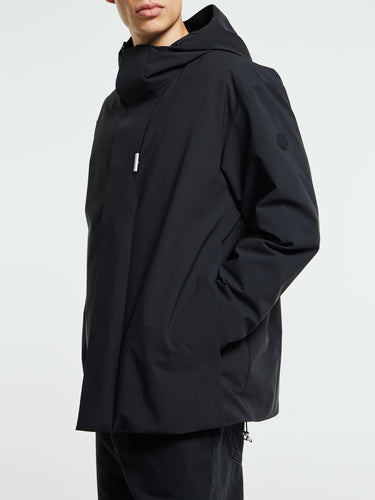 Moncler - Gatillier Hooded Short Down Jacket in Black