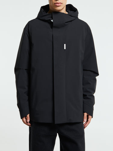 Moncler - Gatillier Hooded Short Down Jacket in Black