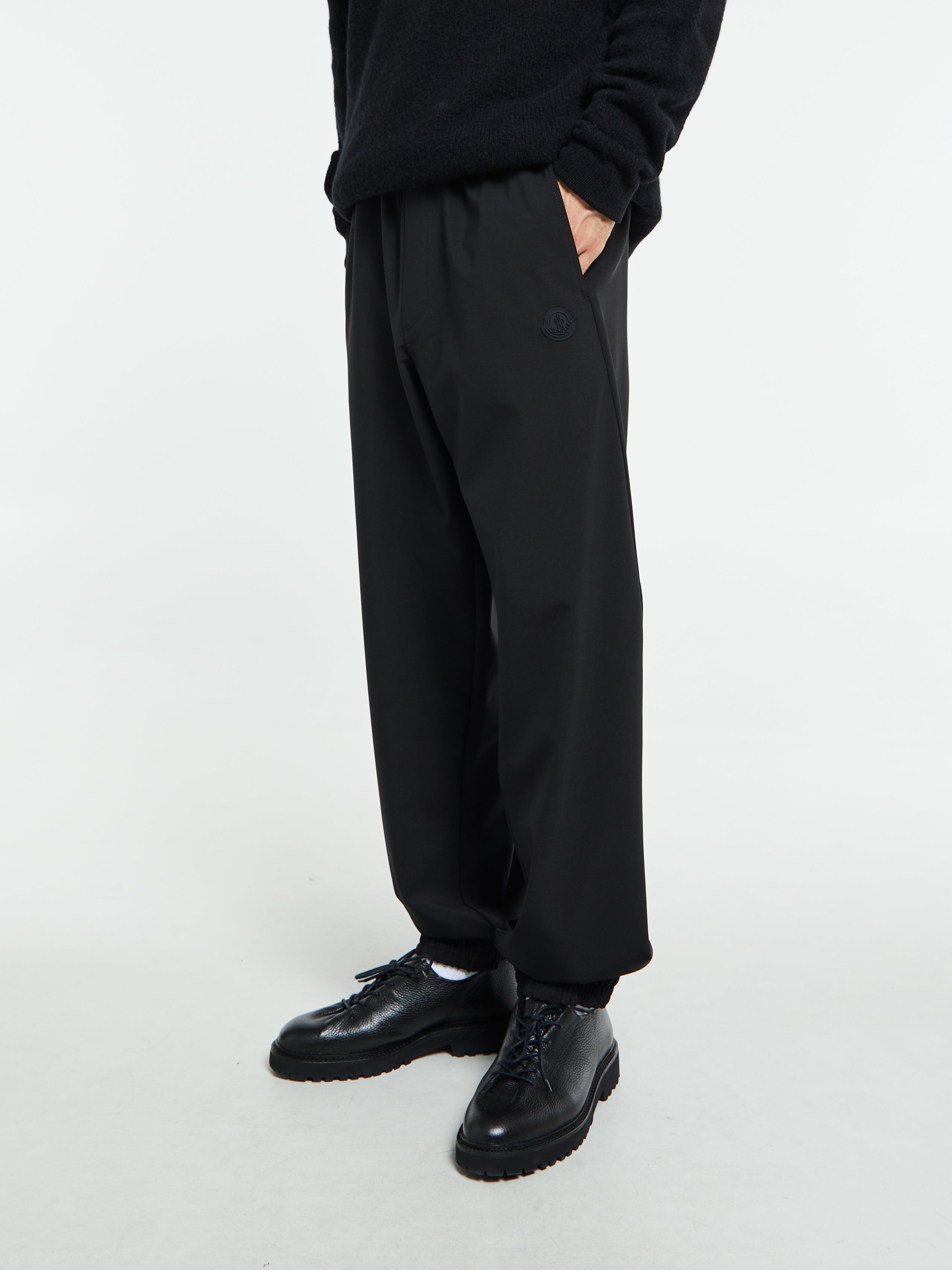 Moncler - Logo Jogging Trousers in Black