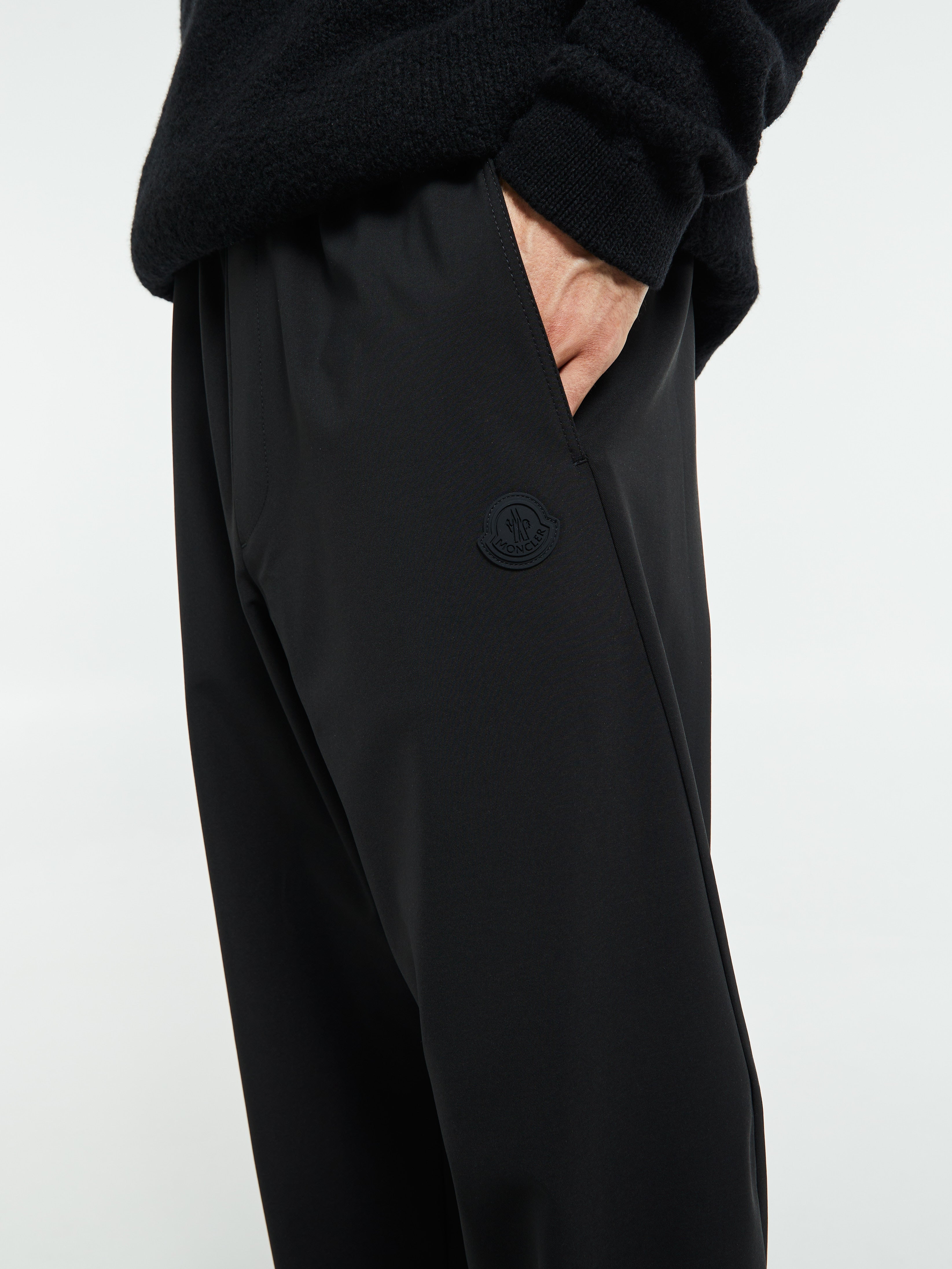 Moncler - Logo Jogging Trousers in Black