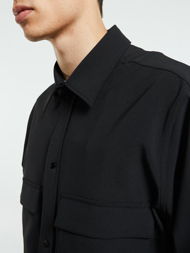 Moncler - Long Sleeve Shirt in Black