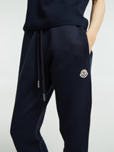 Moncler - Logo Patch Cotton Fleece Track Pants