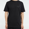 Moncler - Three-Dimensional Logo Cotton T-Shirt in Black