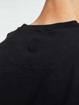 Moncler - Three-Dimensional Logo Cotton T-Shirt in Black