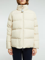 Moncler - Mauzun Short Down Jacket in Light Beige