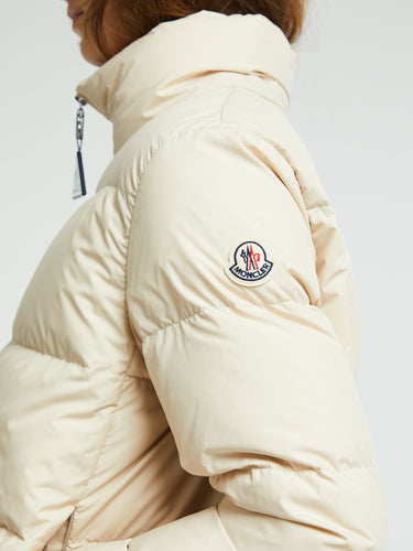 Moncler - Mauzun Short Down Jacket in Light Beige