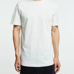 Moncler - Three-Dimensional Logo Cotton T-Shirt in White