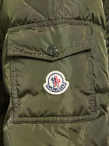 Moncler - Maya Matte Short Down Jacket in Olive Green