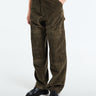 Moncler - Corduroy Jogging Trousers in Dark Green