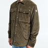 Moncler - Ambroisie Corduroy Down Shirt Jacket in Brown