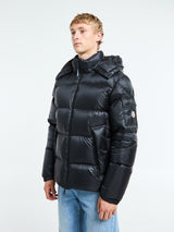 Moncler - Couyere Hooded Short Down Jacket in Black