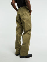 Moncler - Trousers in Olive Green