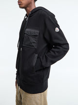 Moncler - Zip Up Cardigan in Black