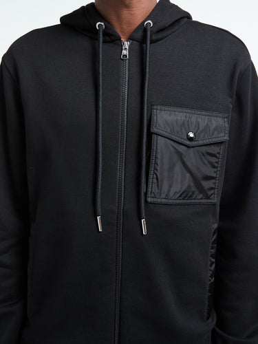 Moncler - Zip Up Cardigan in Black