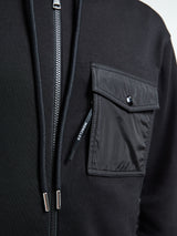 Moncler - Zip Up Cardigan in Black