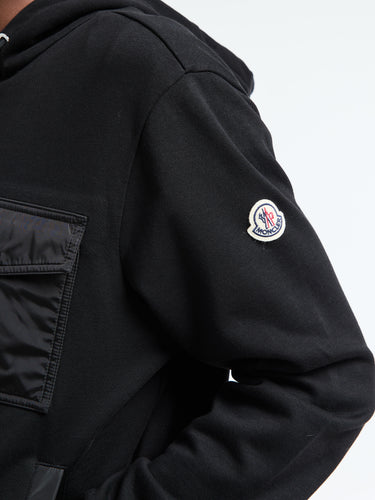 Moncler - Zip Up Cardigan in Black