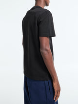 Moncler - Logo Cotton T-Shirt in Black