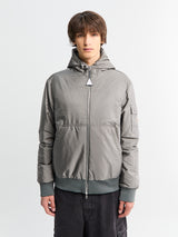 Moncler - Poiliot Hooded Short Down Jacket in Gray