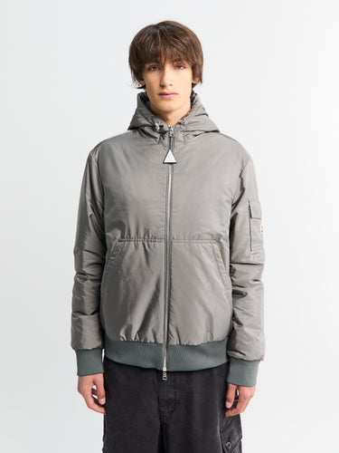 Moncler - Poiliot Hooded Short Down Jacket in Gray