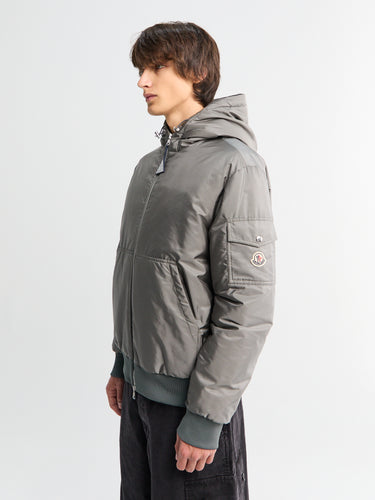 Moncler - Poiliot Hooded Short Down Jacket in Gray