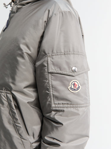 Moncler - Poiliot Hooded Short Down Jacket in Gray
