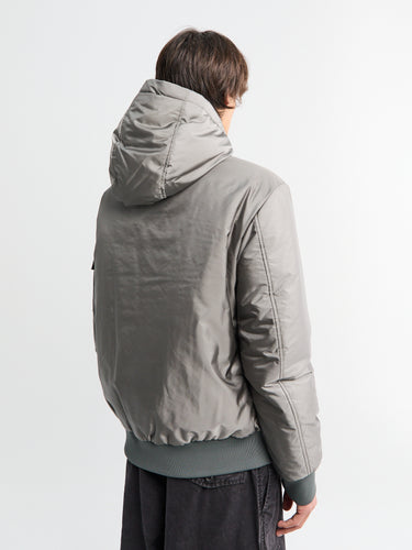 Moncler - Poiliot Hooded Short Down Jacket in Gray
